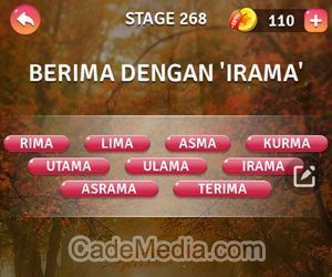 Kunci Jawaban Teka-Teki Kata Stage 268