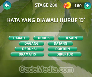 Kunci Jawaban Teka-Teki Kata Stage 280