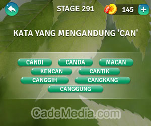 Kunci Jawaban Teka-Teki Kata Stage 291