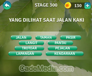 Kunci Jawaban Teka-Teki Kata Stage 300