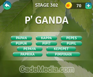 Kunci Jawaban Teka-Teki Kata Stage 302