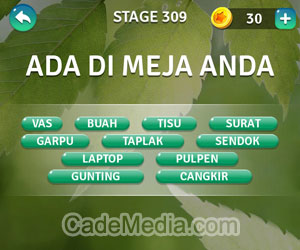 Kunci Jawaban Teka-Teki Kata Stage 308