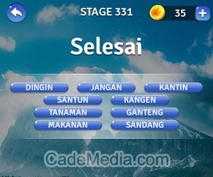 Kunci Jawaban Teka-Teki Kata Stage 331