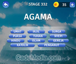 Kunci Jawaban Teka-Teki Kata Stage 332