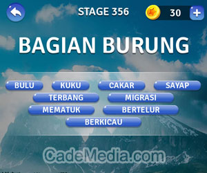 Kunci Jawaban Teka-Teki Kata Stage 356