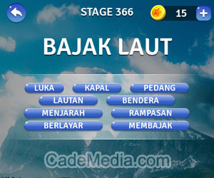 Kunci Jawaban Teka-Teki Kata Stage 366