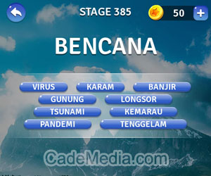 Kunci Jawaban Teka-Teki Kata Stage 385