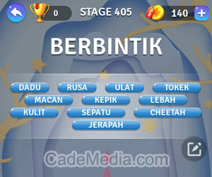 Kunci Jawaban Teka-Teki Kata Stage 405