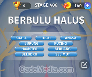 Kunci Jawaban Teka-Teki Kata Stage 406