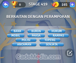 Kunci Jawaban Teka-Teki Kata Stage 419