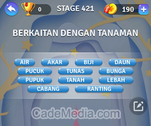 Kunci Jawaban Teka-Teki Kata Stage 421