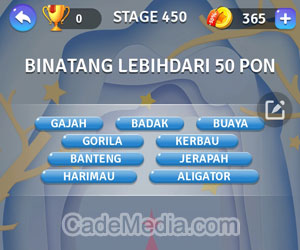 Kunci Jawaban Teka-Teki Kata Stage 450