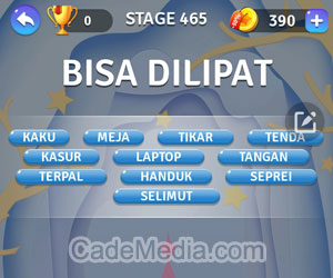 Kunci Jawaban Teka-Teki Kata Stage 465