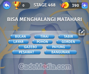 Kunci Jawaban Teka-Teki Kata Stage 468