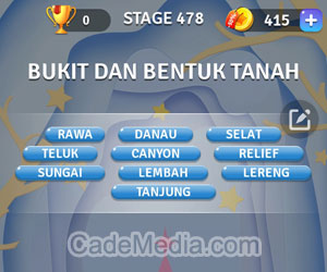 Kunci Jawaban Teka-Teki Kata Stage 478