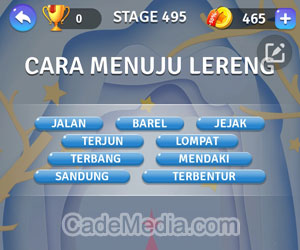 Kunci Jawaban Teka-Teki Kata Stage 495