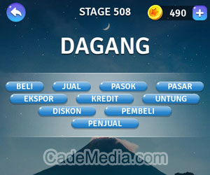 Kunci Jawaban Teka-Teki Kata Stage 508