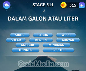 Kunci Jawaban Teka-Teki Kata Stage 511