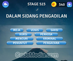 Kunci Jawaban Teka-Teki Kata Stage 523