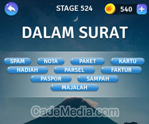 Kunci Jawaban Teka-Teki Kata Stage 524