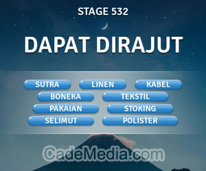 Kunci Jawaban Teka-Teki Kata Stage 532