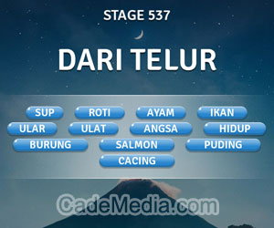 Kunci Jawaban Teka-Teki Kata Stage 537