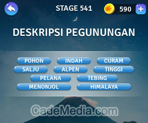 Kunci Jawaban Teka-Teki Kata Stage 541