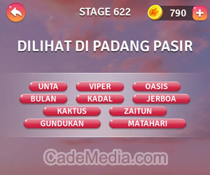 Kunci Jawaban Teka-Teki Kata Stage 622