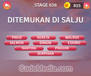 Kunci Jawaban Teka-Teki Kata Stage 636