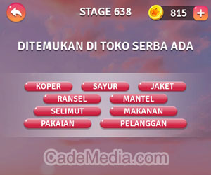 Kunci Jawaban Teka-Teki Kata Stage 638