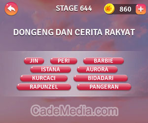 Kunci Jawaban Teka-Teki Kata Stage 644