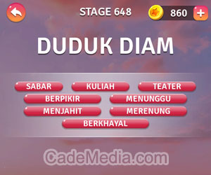 Kunci Jawaban Teka-Teki Kata Stage 648