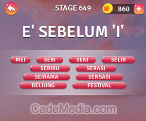 Kunci Jawaban Teka-Teki Kata Stage 649