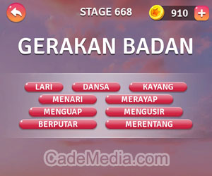 Kunci Jawaban Teka-Teki Kata Stage 668