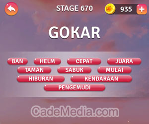 Kunci Jawaban Teka-Teki Kata Stage 670