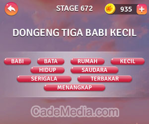 Kunci Jawaban Teka-Teki Kata Stage 672