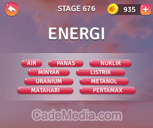 Kunci Jawaban Teka-Teki Kata Stage 676