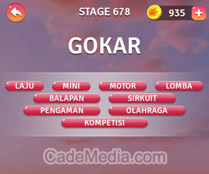 Kunci Jawaban Teka-Teki Kata Stage 678