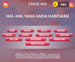 Kunci Jawaban Teka-Teki Kata Stage 693