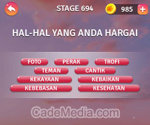 Kunci Jawaban Teka-Teki Kata Stage 694