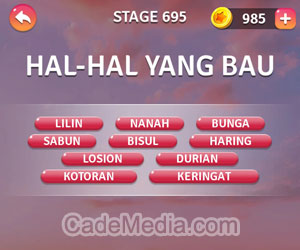 Kunci Jawaban Teka-Teki Kata Stage 695