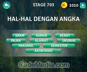 Kunci Jawaban Teka-Teki Kata Stage 703