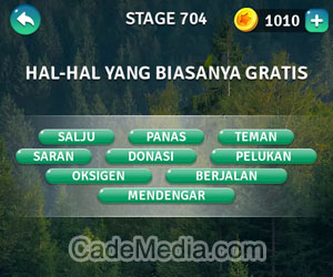 Kunci Jawaban Teka-Teki Kata Stage 704