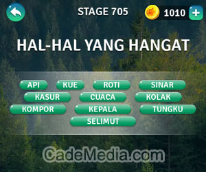 Kunci Jawaban Teka-Teki Kata Stage 705