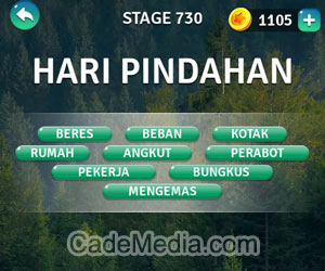 Kunci Jawaban Teka-Teki Kata Stage 730