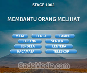 Kunci Jawaban Teka-Teki Kata Stage 1002