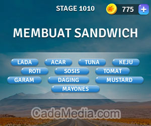 Kunci Jawaban Teka-Teki Kata Stage 1010