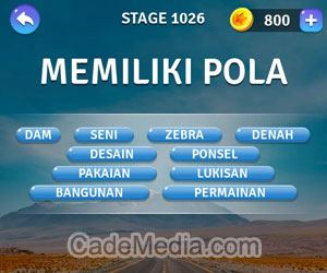 Kunci Jawaban Teka-Teki Kata Stage 1026