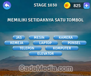 Kunci Jawaban Teka-Teki Kata Stage 1030