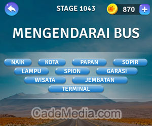 Kunci Jawaban Teka-Teki Kata Stage 1043